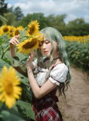 [Cosplay] Ely – 2024.09 A Kazami Yuuka – Dress