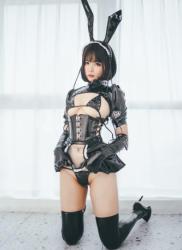 [Cosplay] Xansoon 轩萧学姐 – Bunny girl maid 兔女郎女仆