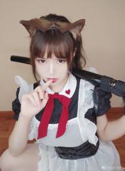 [Cosplay] Kokura Chiyo 小仓千代w – Maid with knife 带刀女仆