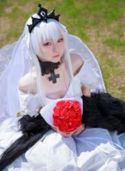 [Cosplay] G44 不会受伤 – 98K Wedding Dress Kaiser 98K婚纱 德皇