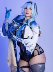 [Cosplay] Uy Uy – Eula Lawrence (Genshin Impact)