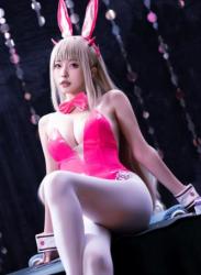 [Cosplay] 清水由乃 毒蛇兔女郎