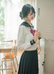 [Cosplay] SU 逐月 – Home JK 自宅JK