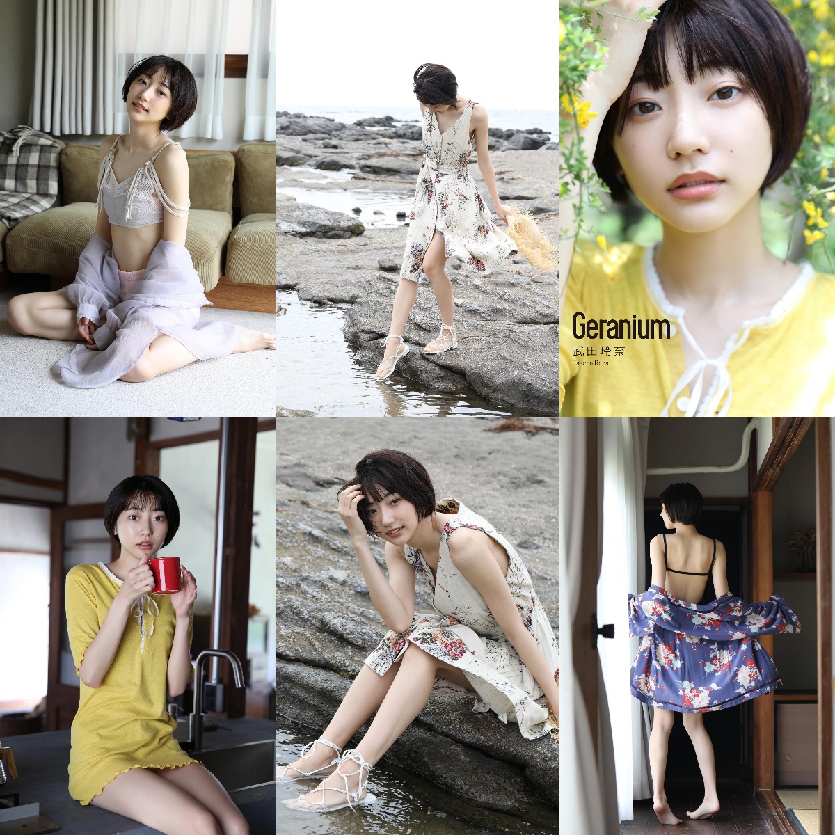 [Photobook] Rena Takeda 武田玲奈 – Geranium (2021-07-28)