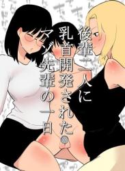 [蜂蜂蜂] 後輩二人に乳首開発されたマゾ先輩の一日