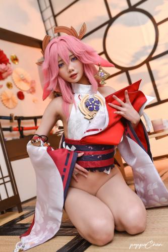 [Cosplay] PoppaChan ポッパちゃん – Yae Miko