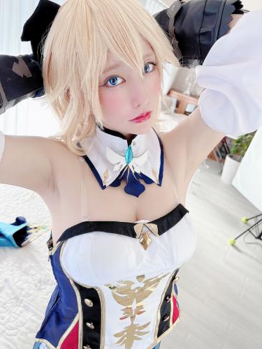 [Cosplay] Ringo Mitsuki 林檎蜜紀 – 性人…成人の日にﰪ?☕️原神ﰪ?☕️ジン団長のえっちな更新